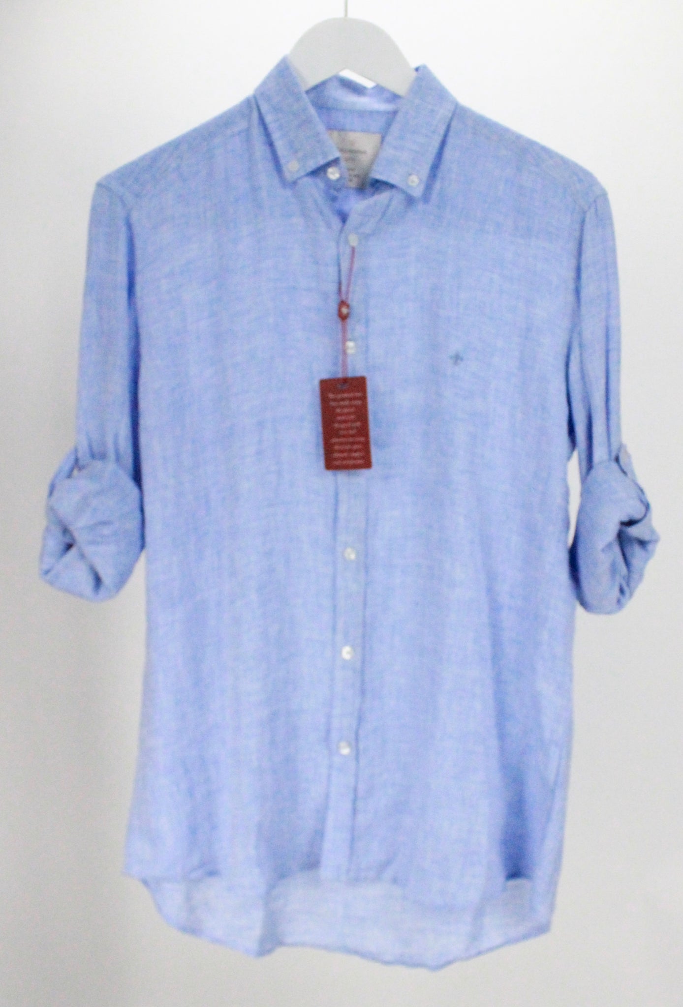 Linen Shirt- Sky Blue