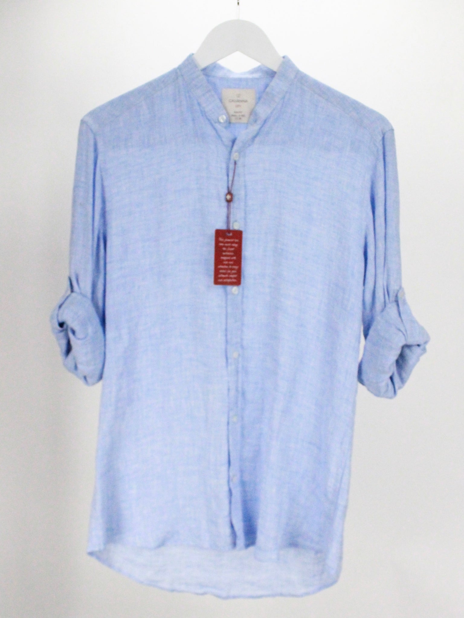 Linen Shirt- Blue